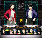 Garterbelt Fighter Select Screen