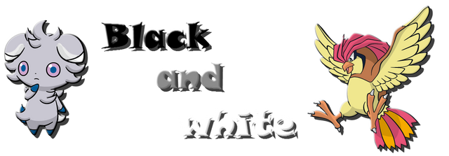 Logo de Black and White