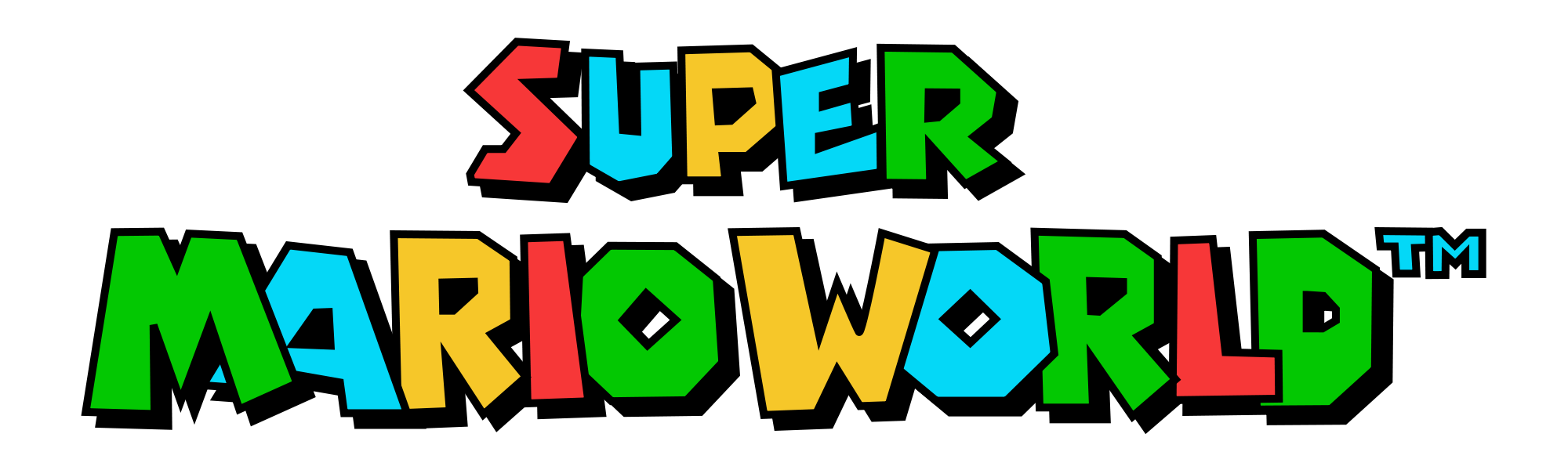 Imagen - Super Mario World Logo.png | Super Mario Wiki | FANDOM powered