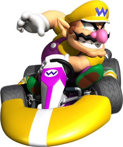 File:Wario Artwork - Mario Kart Wii.png