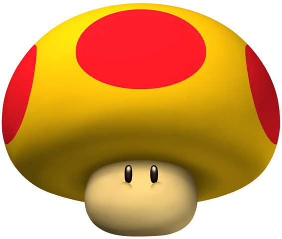 File:Giant Mushroom - Mario Kart Wii Artwork.png