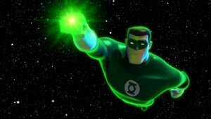 GLAS - Hal Jordan flying