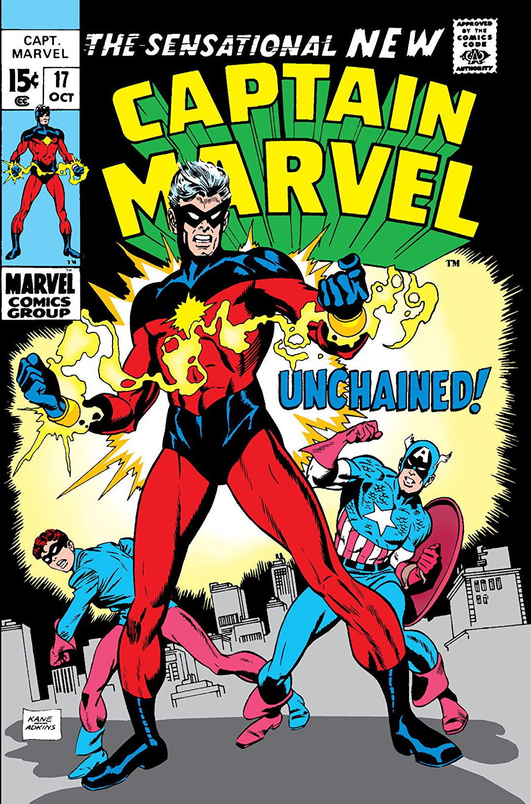 Captain Marvel Vol 1 17 | Marvel Database | FANDOM powered by Wikia