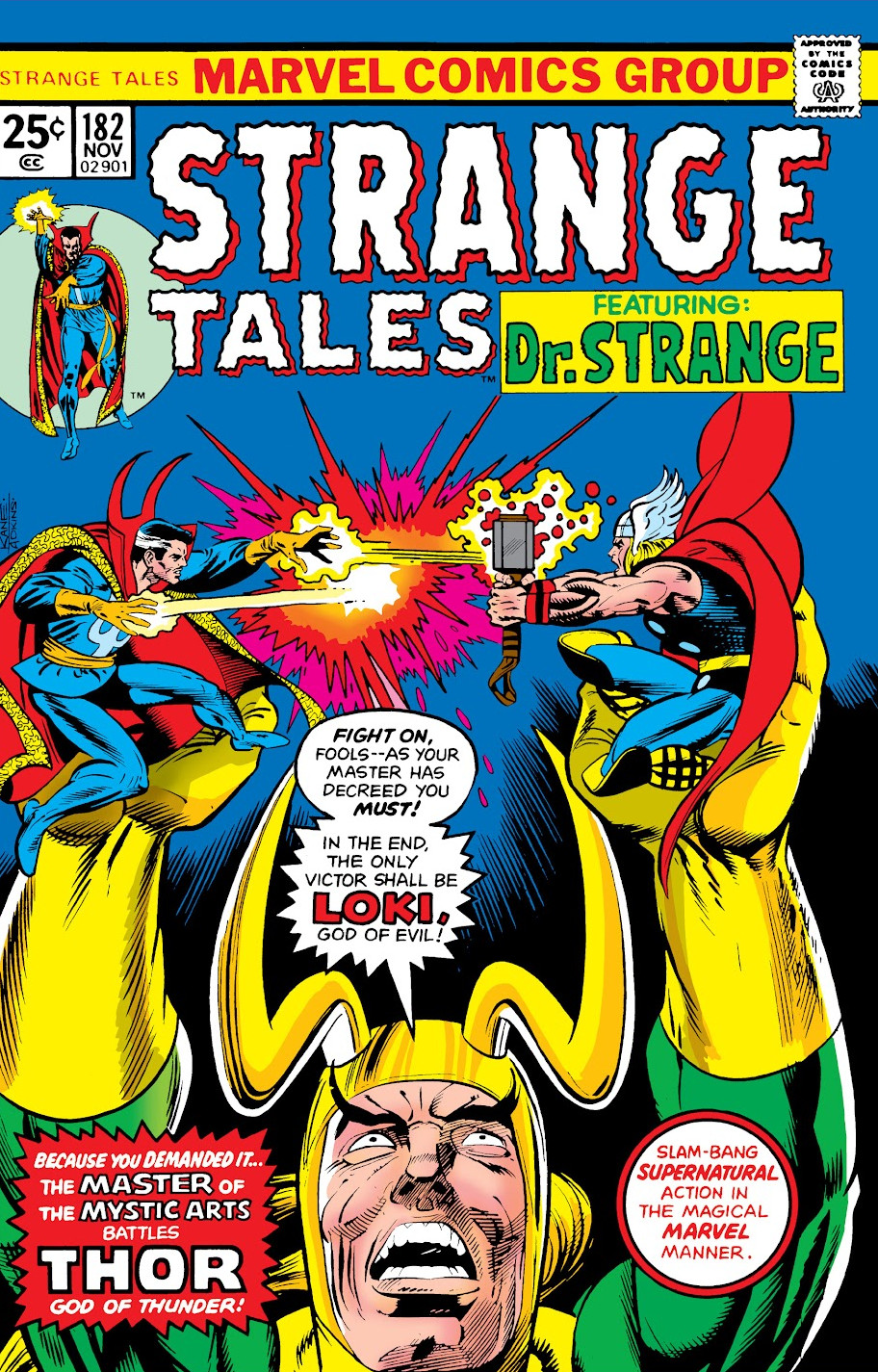 Image result for strange tales 182