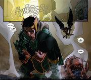 Loki turns back