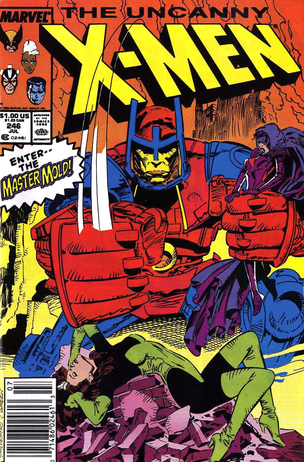 Classic X-Men No.35 1989 Reprints The Uncanny X-Men No.129 John Bolton Back-up 