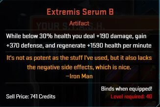 Extremis Serum B