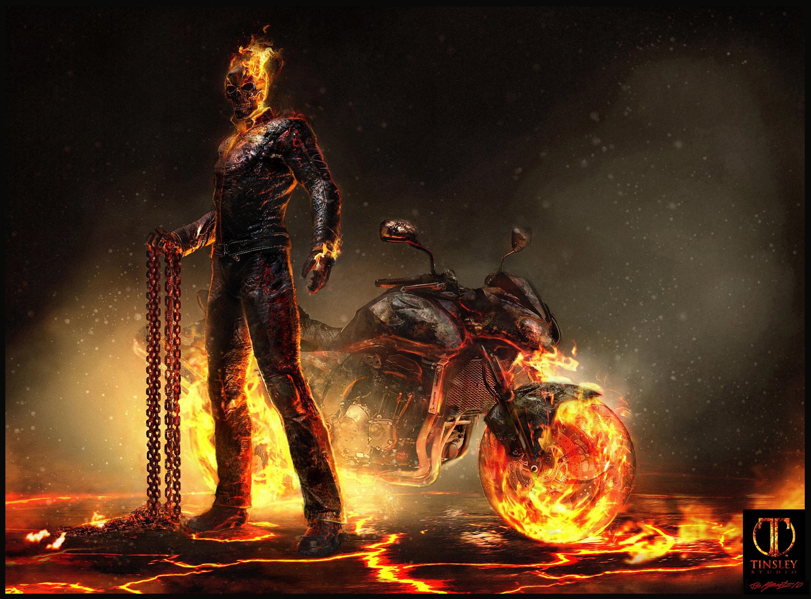 Image Ghost Rider+Concept Art by Jerad S Marantz 02a.jpg Marvel