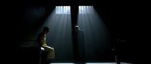 Curt Connors and Man in Shadows