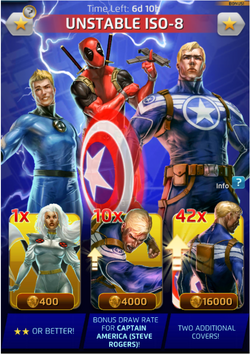 Unstable Iso-8 Offer(4)