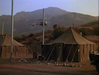 Barber tent-deluge