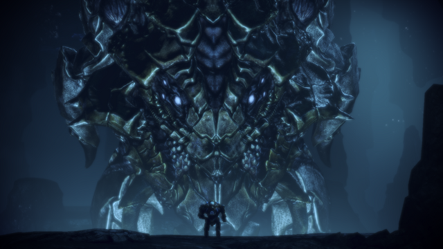 File:ME3 Leviathan and Shepard.png