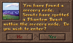 Encounter SorceryNode Dialog
