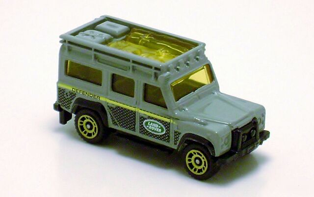 Image Land Rover Defender 110 Grey Matchbox 2014 Jpg