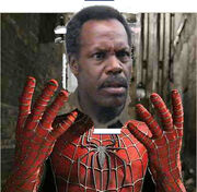 Danny Glover as Spider-Man FotoFlexer Photo