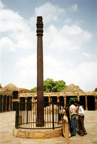 Iron-pillar