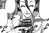 Kairai draws his revolver