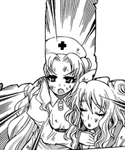 Yuzuriha supporting Kotobuki