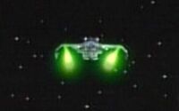 IKS T'Ong firing phasers