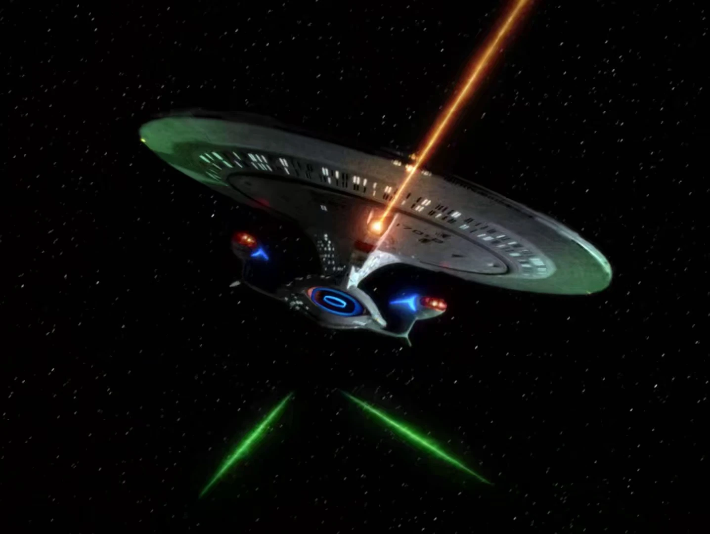 Image USS EnterpriseD 2395, firing phasers.jpg Memory Alpha