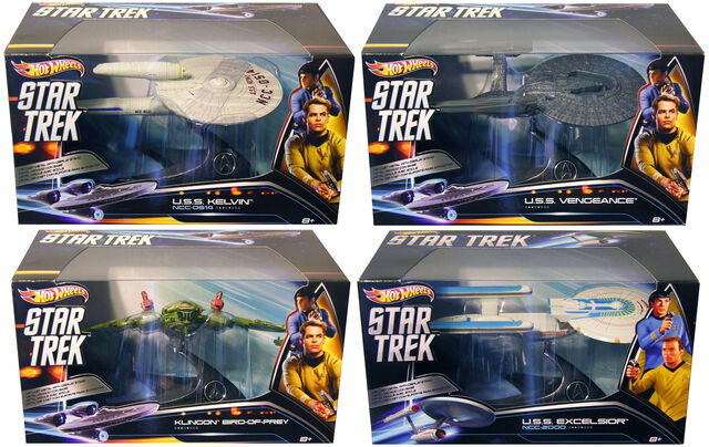 File:Hot Wheels Star Trek Series 4 packaged ships.jpg