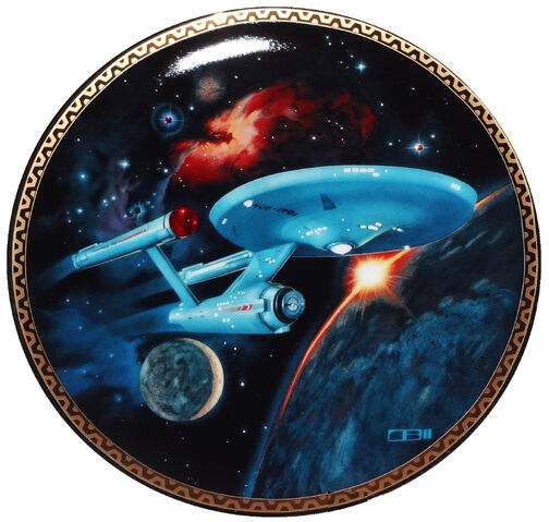 File:Franklin Mint Star Trek USS Enterprise plate.jpg
