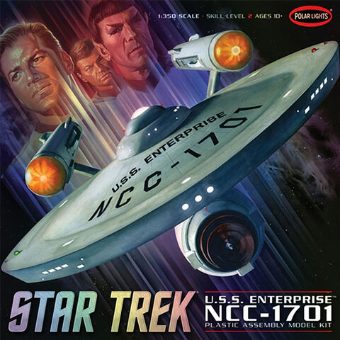 File:Polar Lights Model kit POL880 USS Enterprise 2012 Limited Edition.jpg