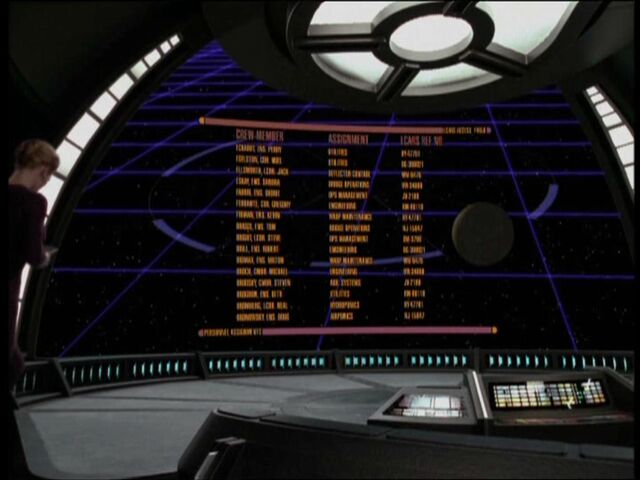 File:USS Voyager crew manifest, Someone to watch over me.jpg