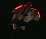 Culluh's raider, aft view