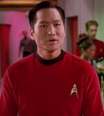 USS Enterprise engineer junior lieutenant