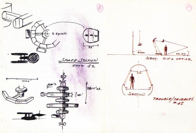 File:Deep Space Station K-7 preliminary designs by Matt Jefferies.jpg