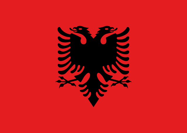 Файл:Флаг Албания.png