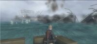 Bridge destroyed