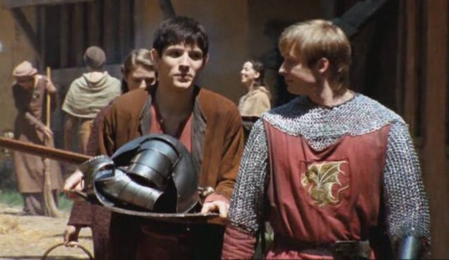 Archivo:Lancelot-merlin-and-arth.jpg