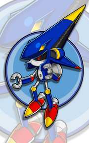 Sonic channel rocket metal