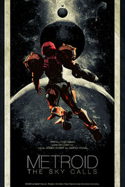 Metroid SkyCalls Poster Medium