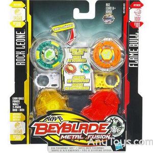 Beyblade metal fusion lion gale force wall 2-pack