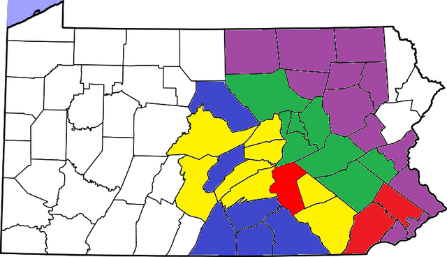 File:Dauphin County PA Map.png