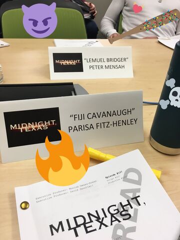 File:BTS 1X07 Script read.jpg