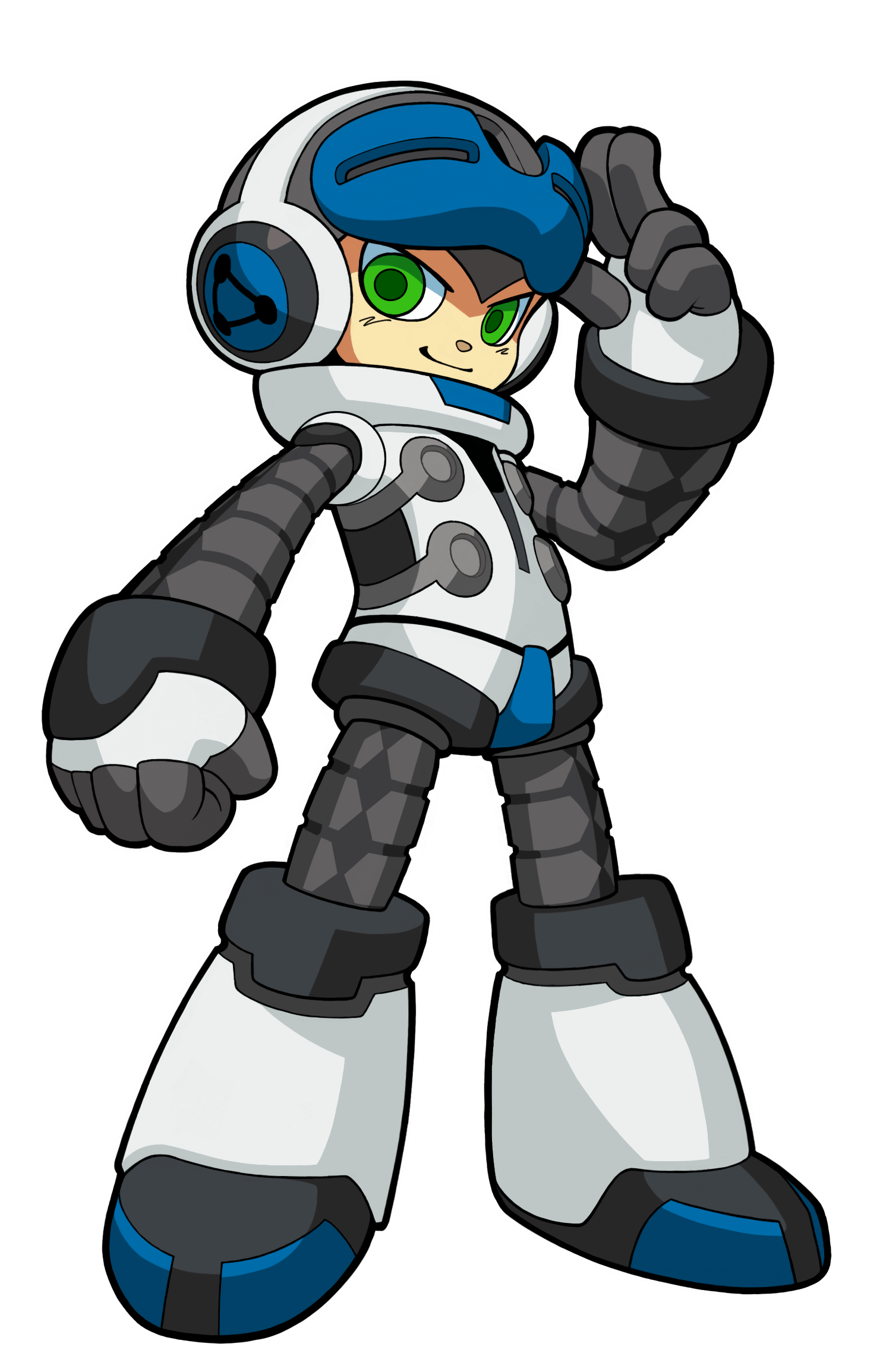 Beck (Mighty No. 9) Minecraft Skin