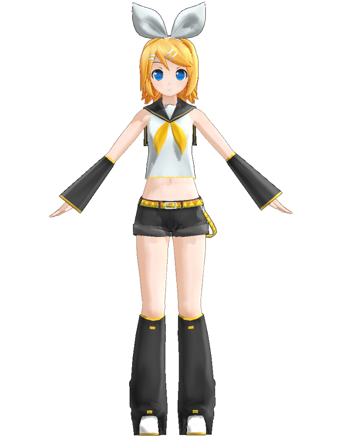 Rin Kagamine (Muuubu) | MikuMikuDance Wiki | FANDOM powered by Wikia