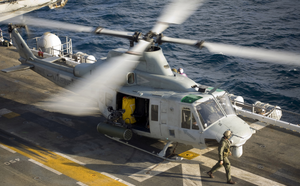 UH-1Y on USS Boxer