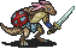 Desert Lizard Swordsman