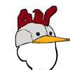 Chicken Feather Hat
