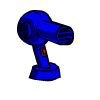 Blue Blow Dryer