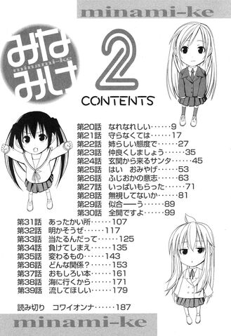 File:Minami-ke Manga v02 contents.jpg