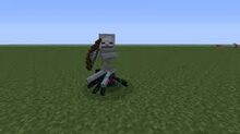 Cave spider jockey