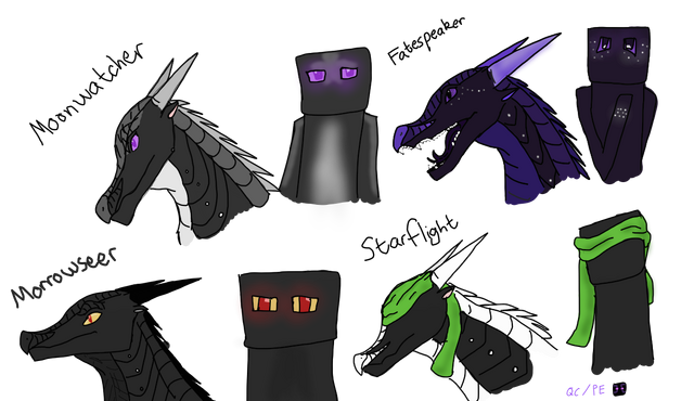 File:NightWings as Endermen.png