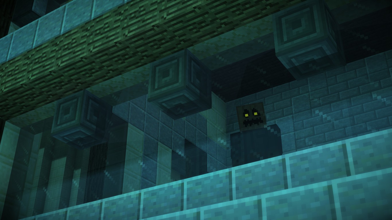 What is the title of this picture ? The White Pumpkin | Minecraft Story Mode Wiki | FANDOM powered by Wikia