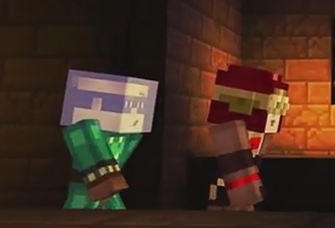 Magnus X Ellegaard (Magnugaard)  Minecraft Story Mode 